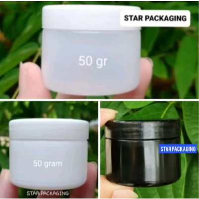 Pot Cream 50 Gram Pot Cream 50gr Pot Salep 50Gr Pot Jar 50Gr Putih Pot Jar 50Gr Natural Pot Jar 50Gr