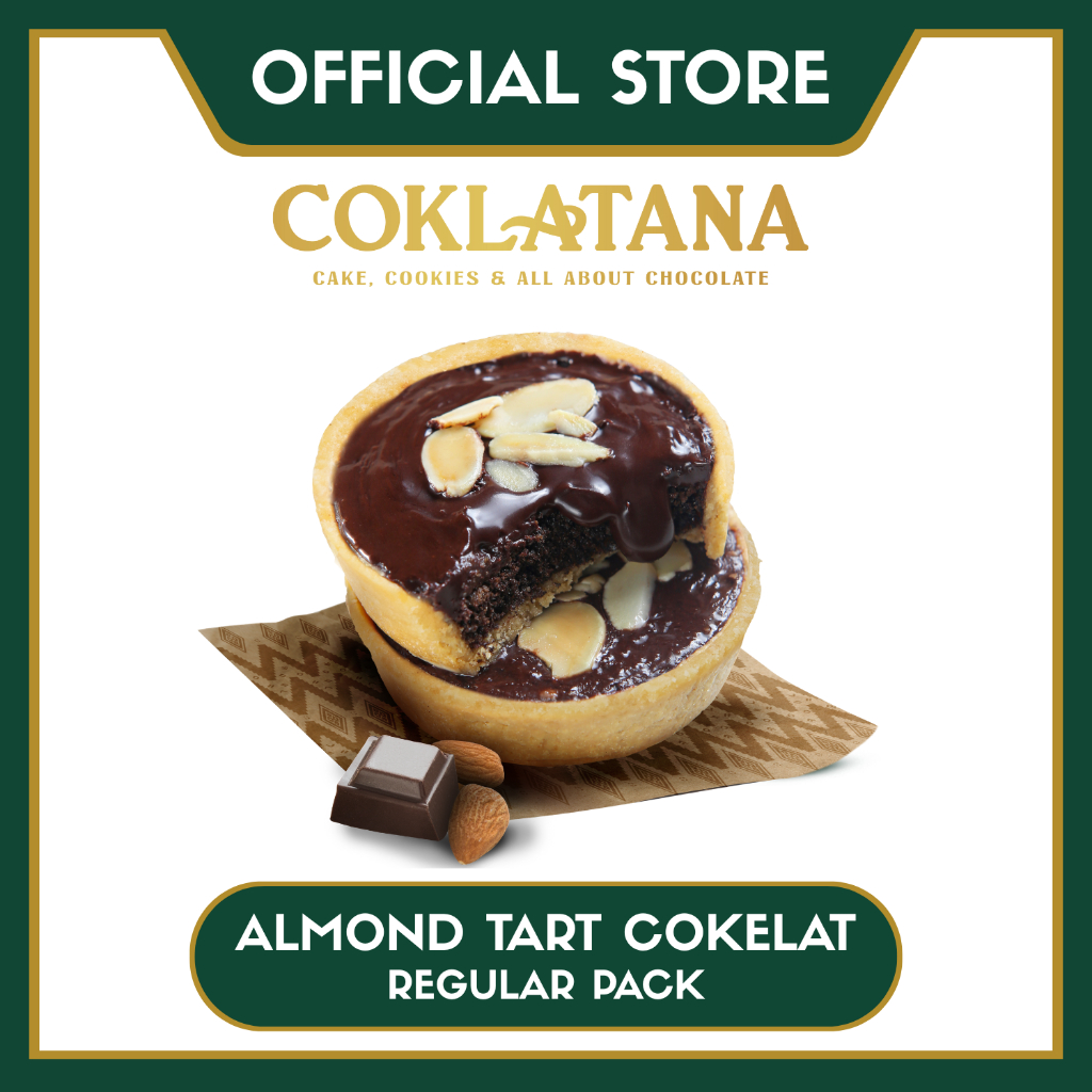 

Coklatana Almond Tart Cokelat Regular Pack