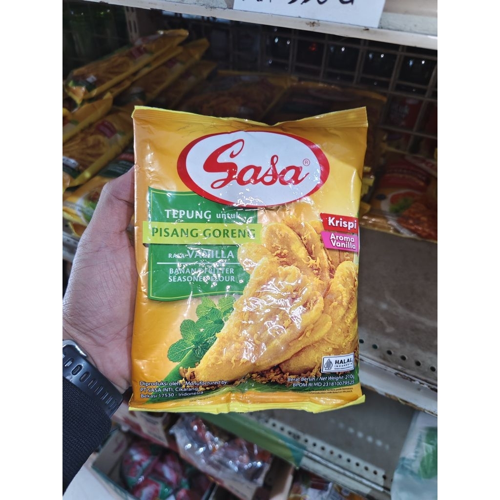 

Sasa Tepung Bumbu Serbaguna Pisang Goreng 210g