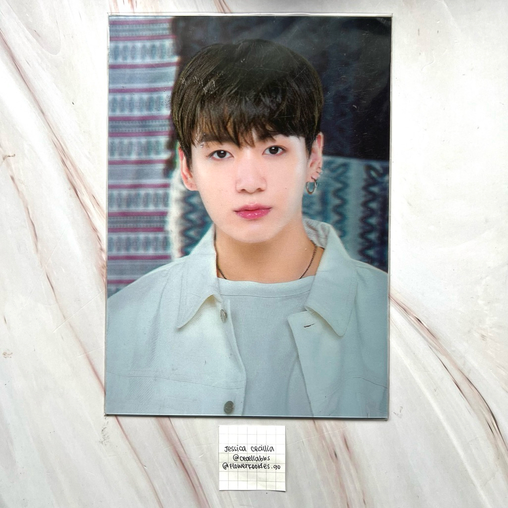 BTS JUNGKOOK 3D PHOTO MERCHANDISE POSTCARD LENTICULAR PTD PERMISSION TO DANCE OFFICIAL