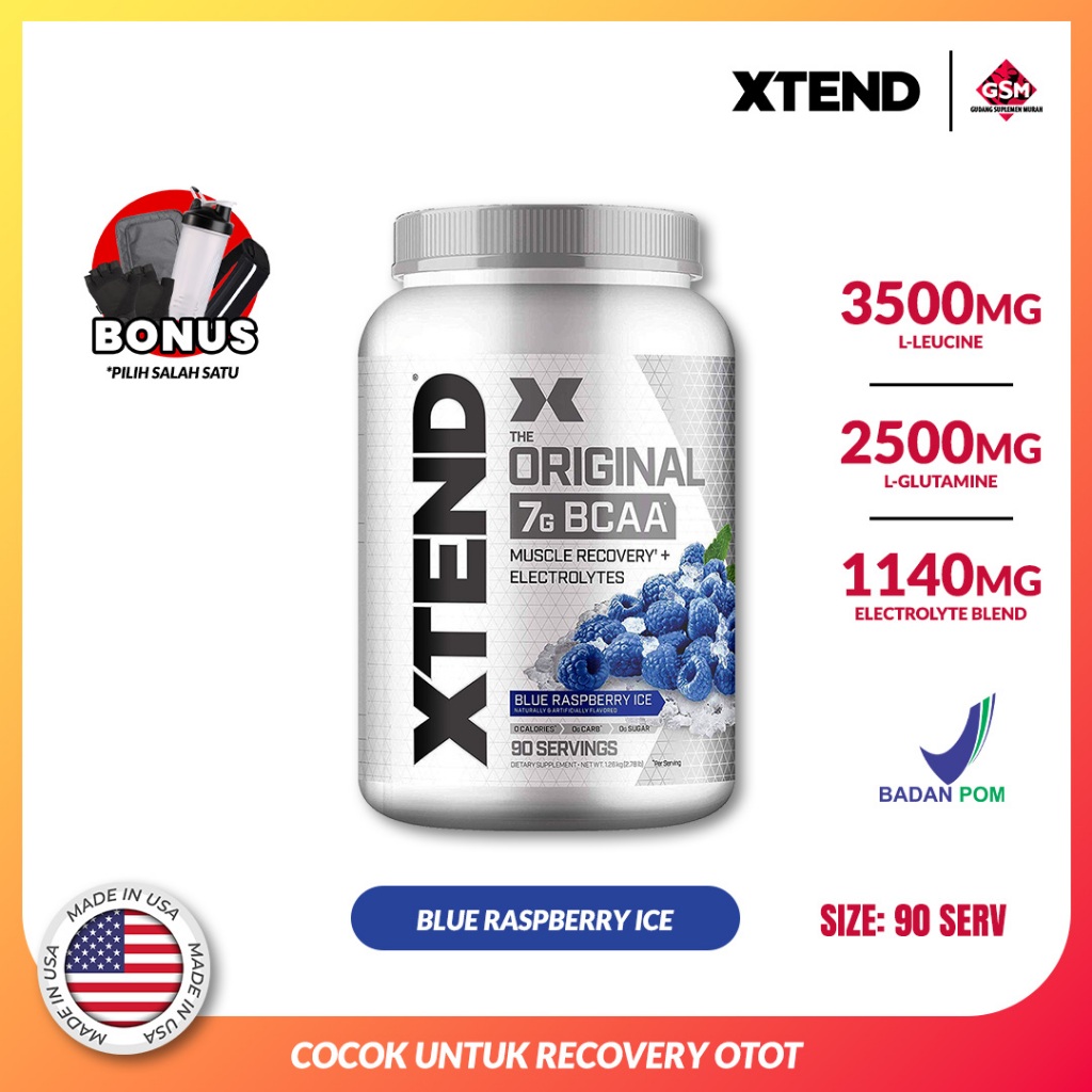 Scivation Xtend BCAA 90 Serving Suplemen Otot Gym