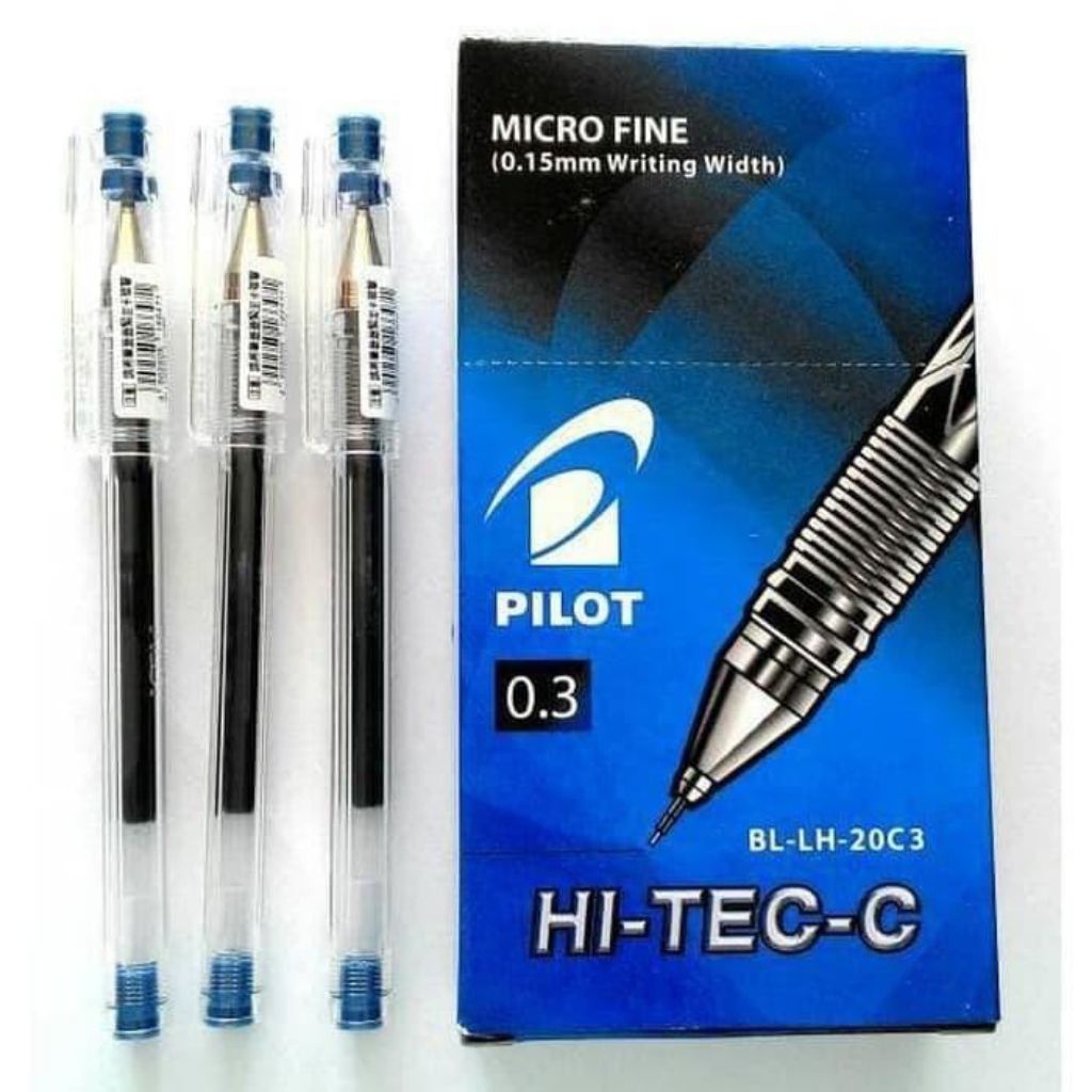 

Pen Bolpoint Pelpen Hitec C 0.3 Warna Biru