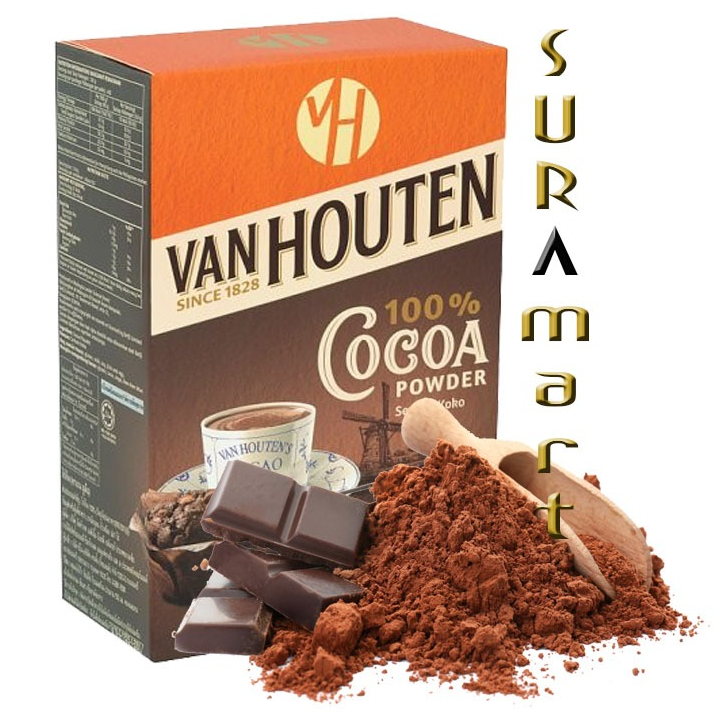 

(40 - 80gr) VAN HOUTEN Cocoa Powder Bubuk Coklat Untuk Baking