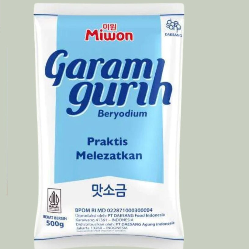 

MAMASUKA GARAM GURIH BERYODIUM 500GR
