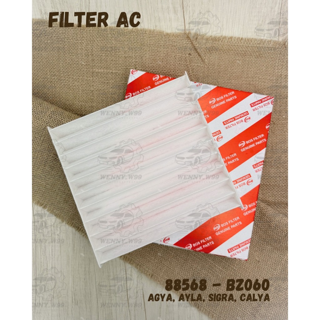 FILTER AC AGYA, AYLA, CALYA, SIGRA, GRANDMAX, LUXIO, APV, ERTIGA - AC BZ060 / 88568-BZ060