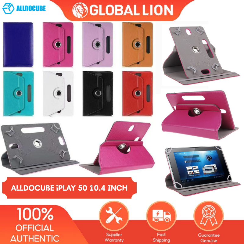 Alldocube iPlay 50 i Play 50 Pro 10.4 In Leather Flip Casing Berputar 360 Rotary Case Standing Cover