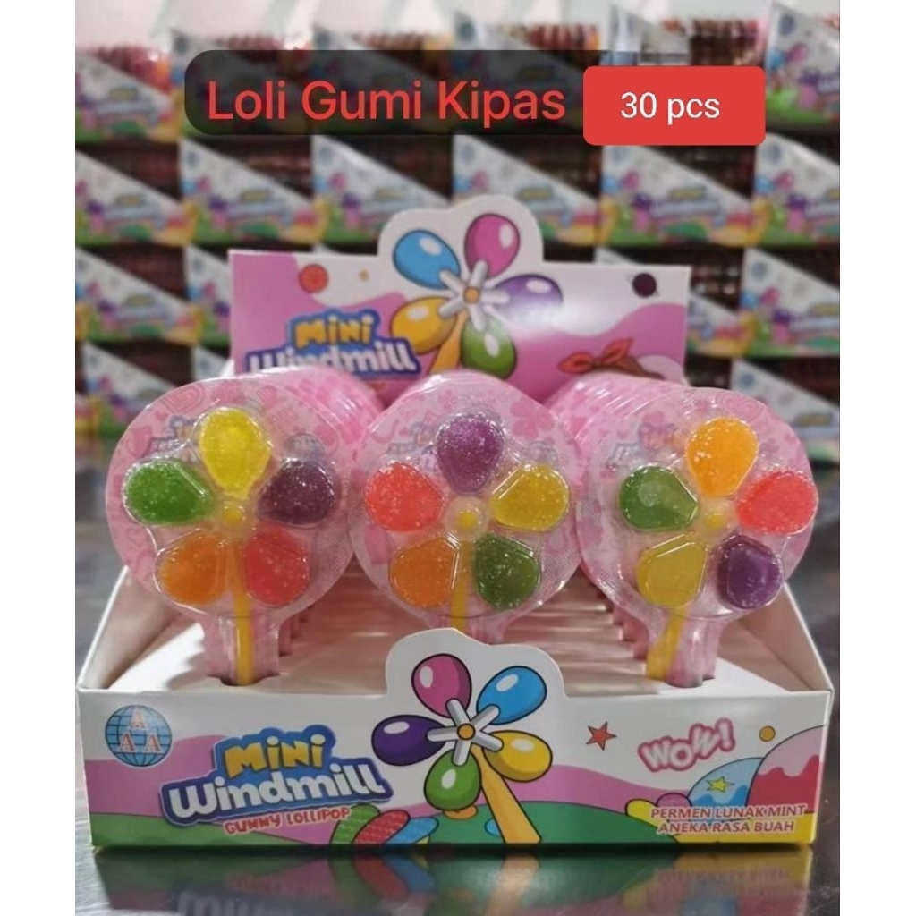 

loly gumy kipas isi 30 pcs