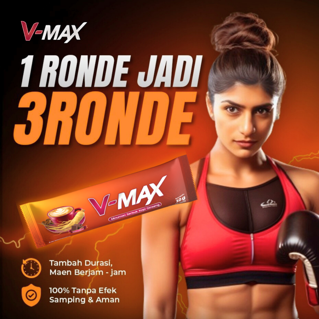 

V-Max Coffee | Kopi Herbal Stamina Wanita Alami