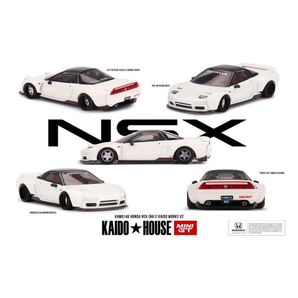Diecast miniGT KAIDO nsx putih