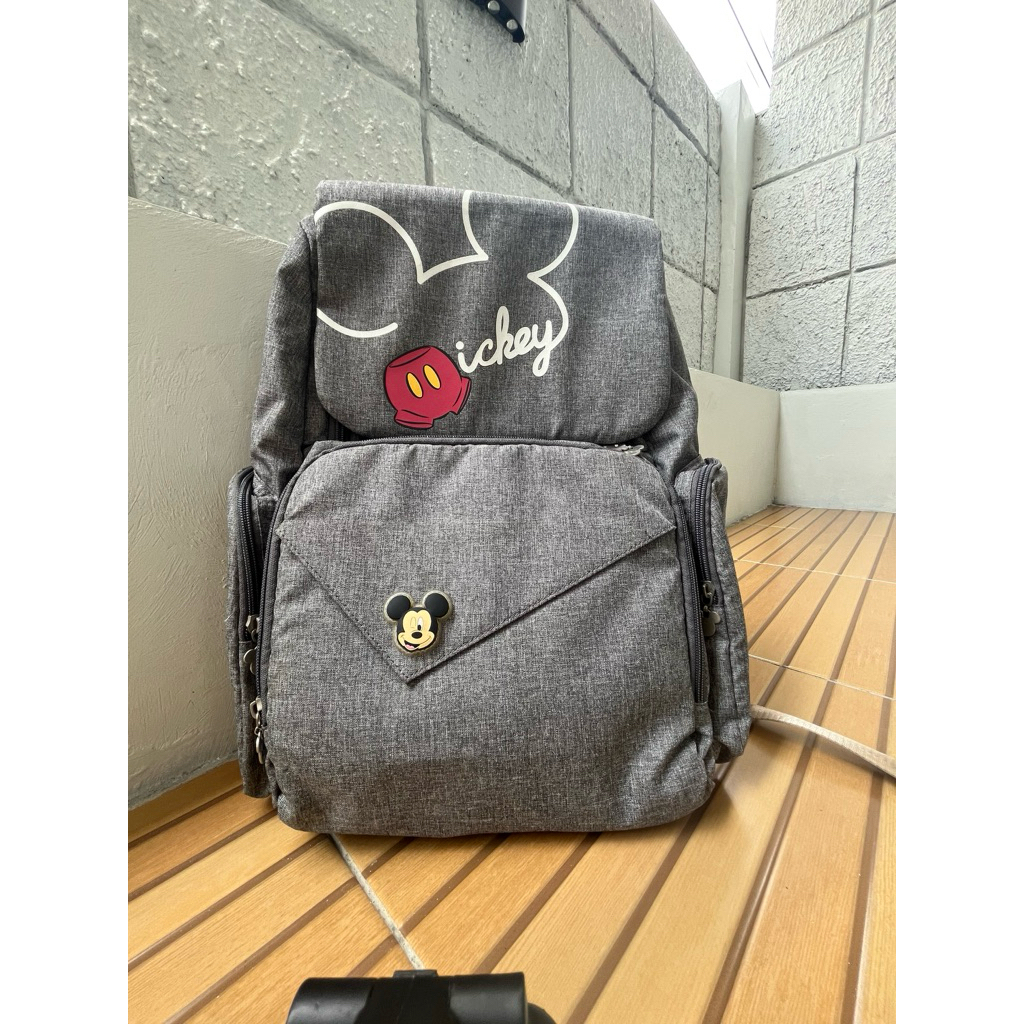 PRELOVED DIAPER BAG RANSEL MICKEY MOUSE