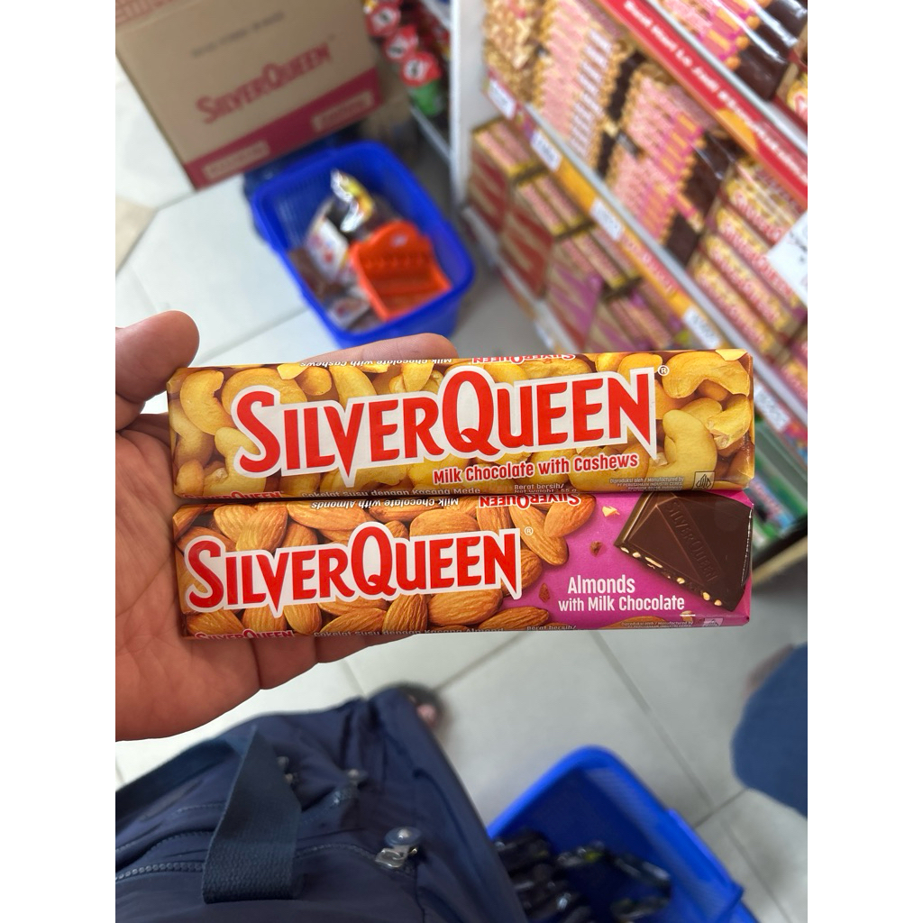 

silverqueen 55/58 gram cokelat