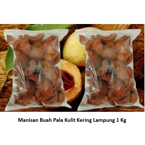 

Manisan Pala Kulit Kering Lampung 1 Kg