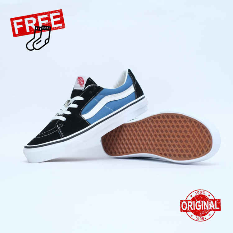 SK8 Low Cut Navy Blue - 100% Original