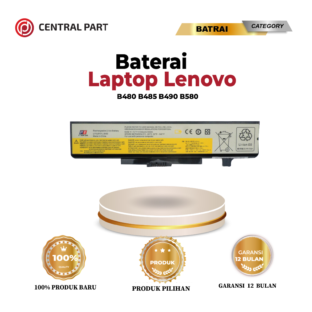 BATERAI LENOVO B480 B485 B490 B580
