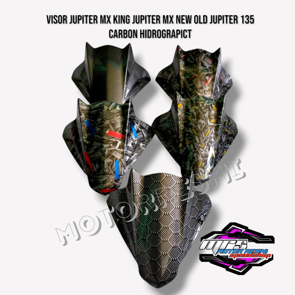 Visor Jupiter Mx King Jupiter Mx New Jupiter Mx Old Model Batman Carbon Hidrographict