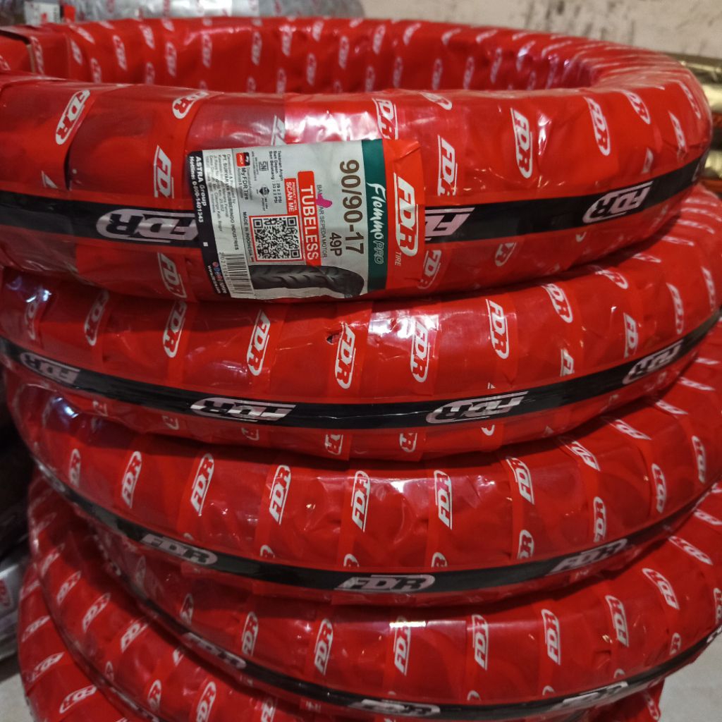 Ban FDR Flemmo PRO 90 90 17 Tubeless Cocok Motor Bebek Harian 80/80 17 Sportivo