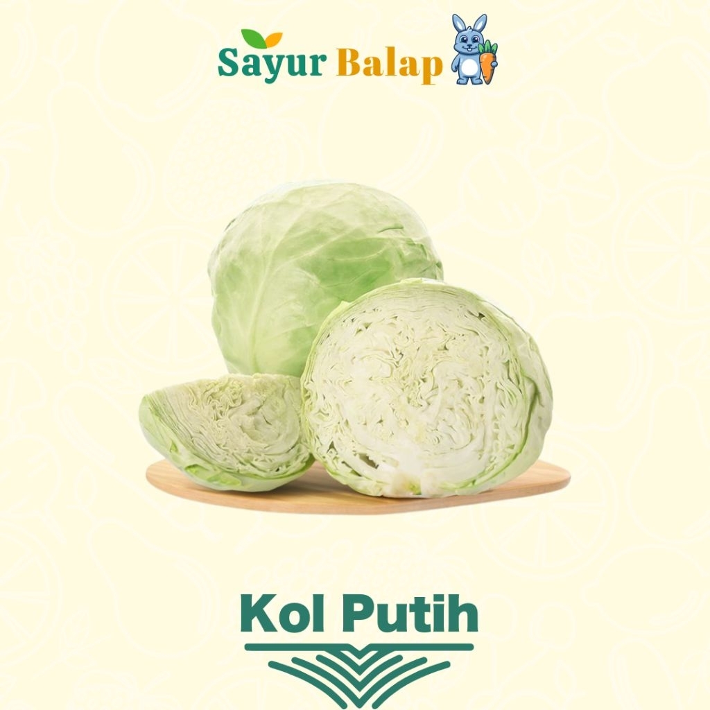 

Kol / Kubis - 250 Gram - Sayur Balap Lampung