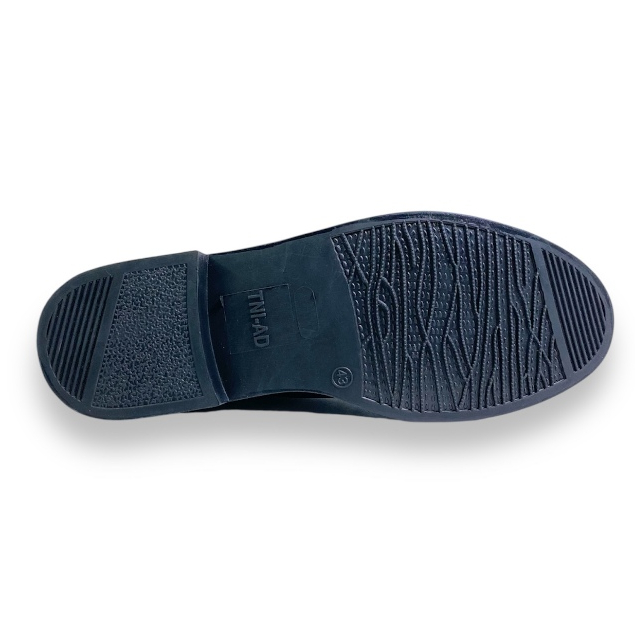 DJACKAZ - Sepatu PDH Pendek Hitam Glossy – Sol Karet, Kulit Sintetis Premium Sepatu Pria Formal Sepa