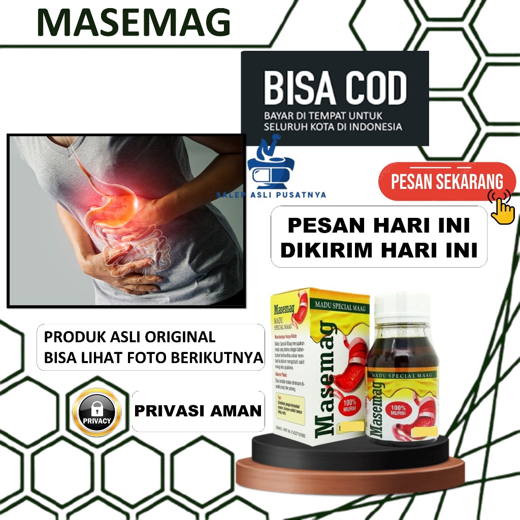 Madu Masemag – Madu Herbal Lambung & Maag – Pereda GERD & Asam Lambung