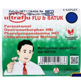 [TERMURAH ORI] Ultraflu Extra (Ultralu Flu dan Batuk)