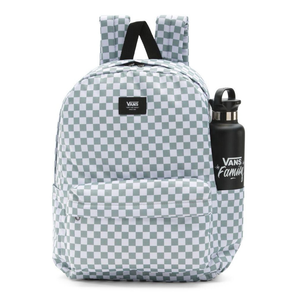 Vans Old Skool H2O Backpack Checkerboard White Green 100%Original