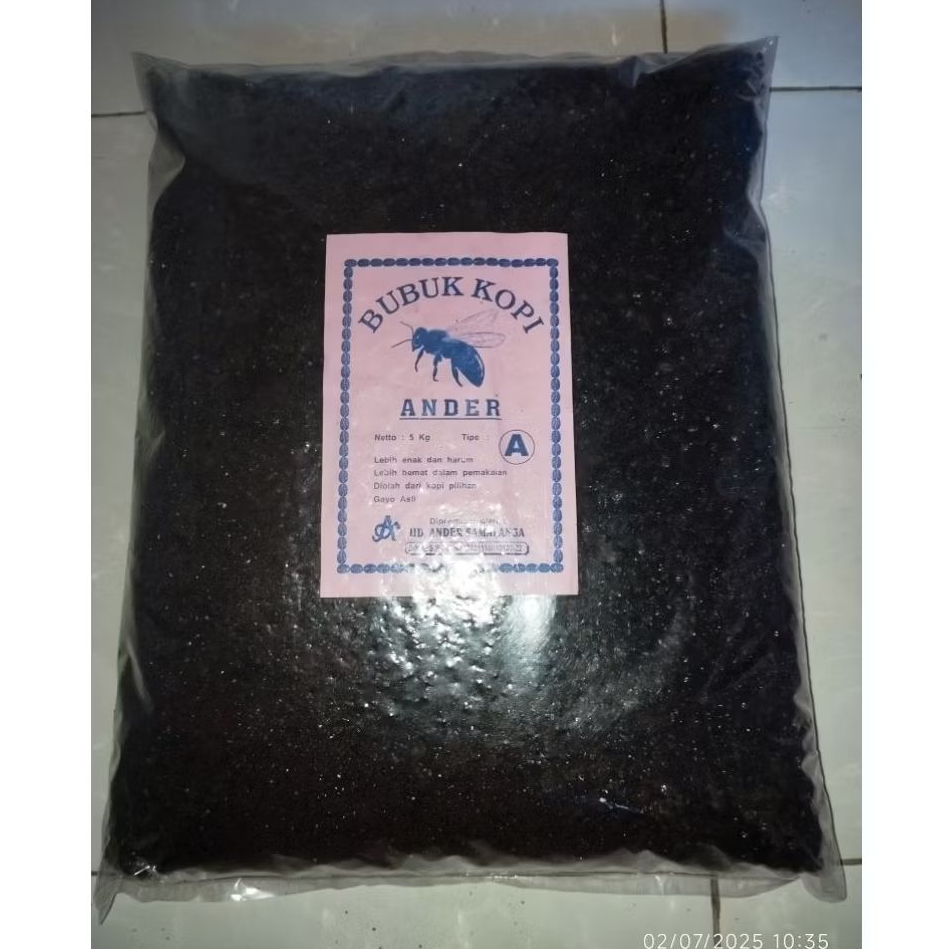 

Kopi Kasar Aceh Khas Samalanga 1kg Merk Ander Tipe A