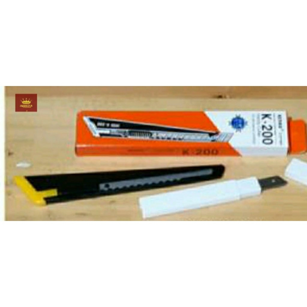 

Pisau Cutter Kecil Kenko K-500/Citter Kecil Kenko+1 Kptak Refil