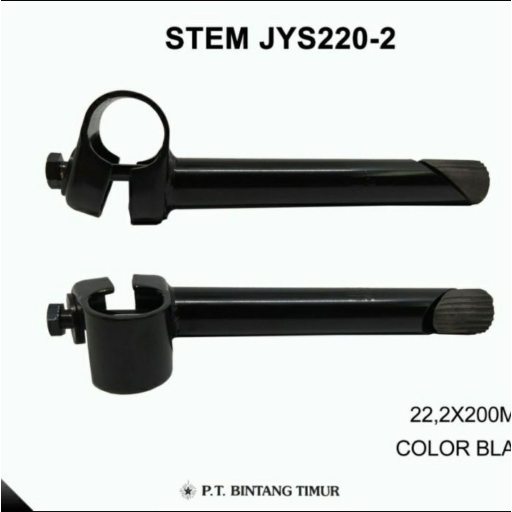 stem bango tiang stang sepeda anak mini bmx jengki standar 25.4 / insert 22.2