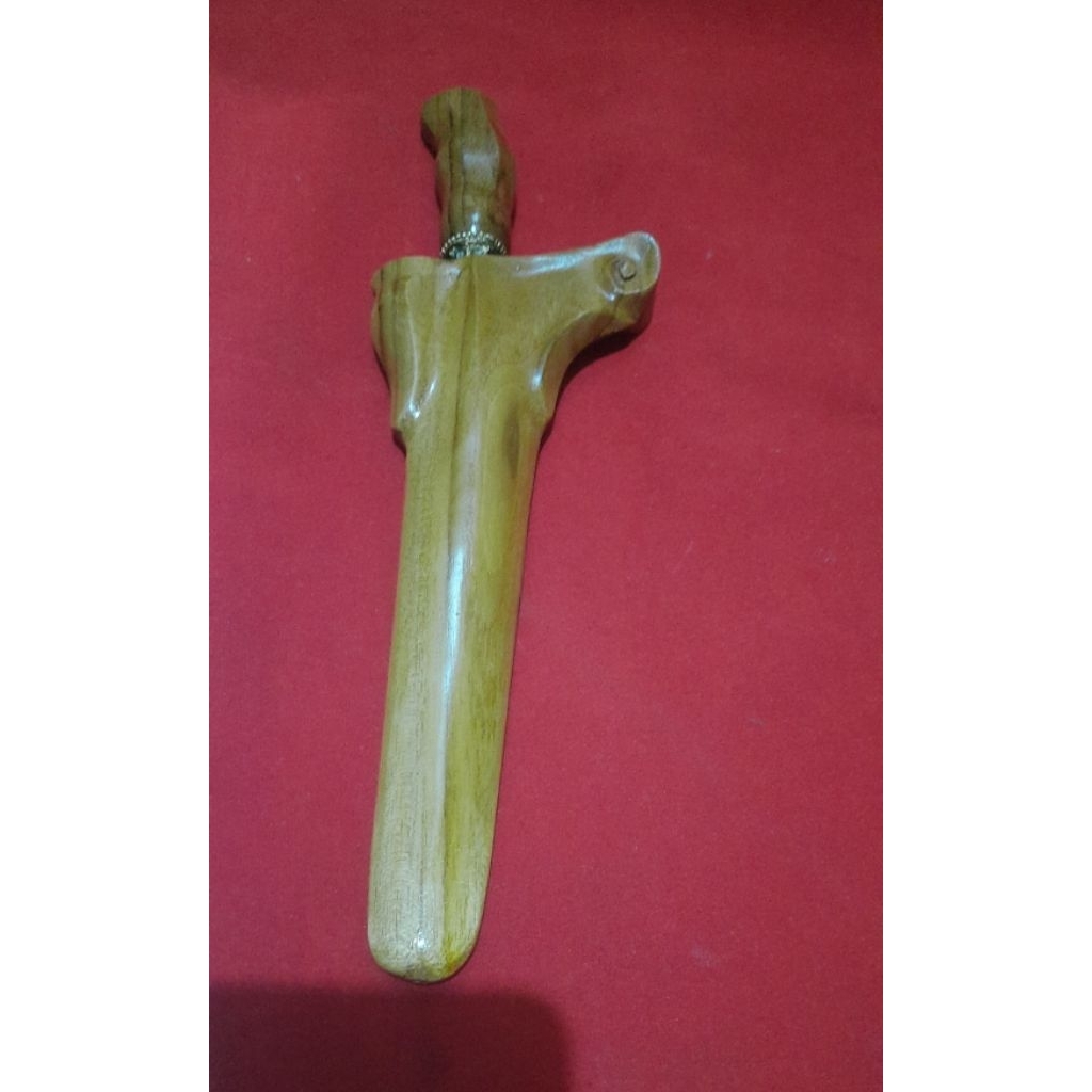 Keris Patrem Jimatan Kyai Jangkung Luk 3 Sepuh,Dwi Pamor,Tunggak Semi,Melati Tumpuk