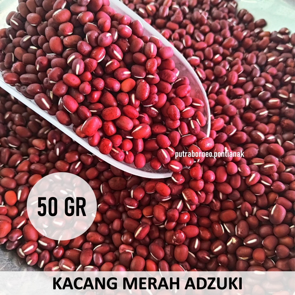 

Kacang Merah Adzuki Red Bean 50gr / Kacang Merah Mpasi
