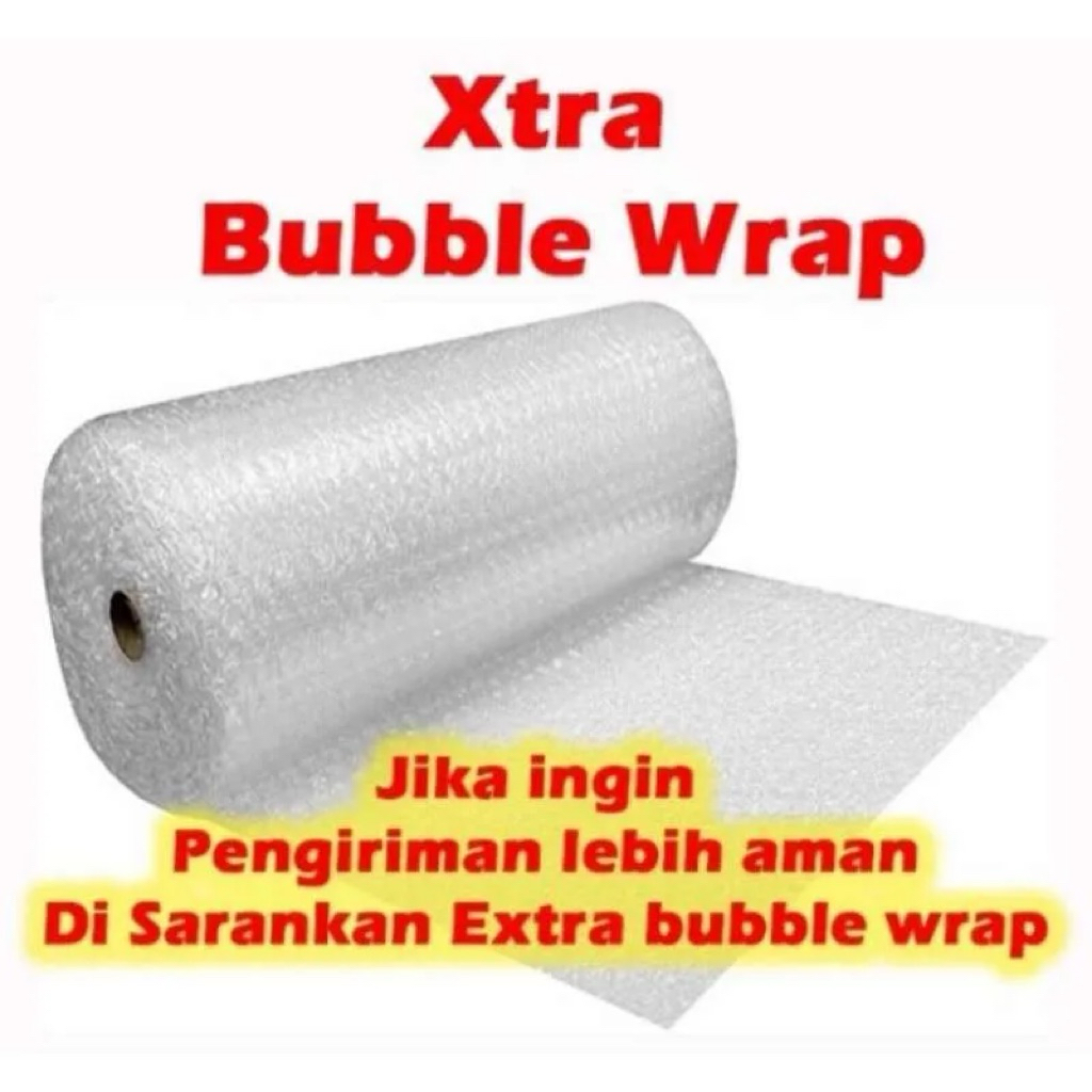 

BUBBLE WRAP UNTUK PAKET EXTRA AMAN