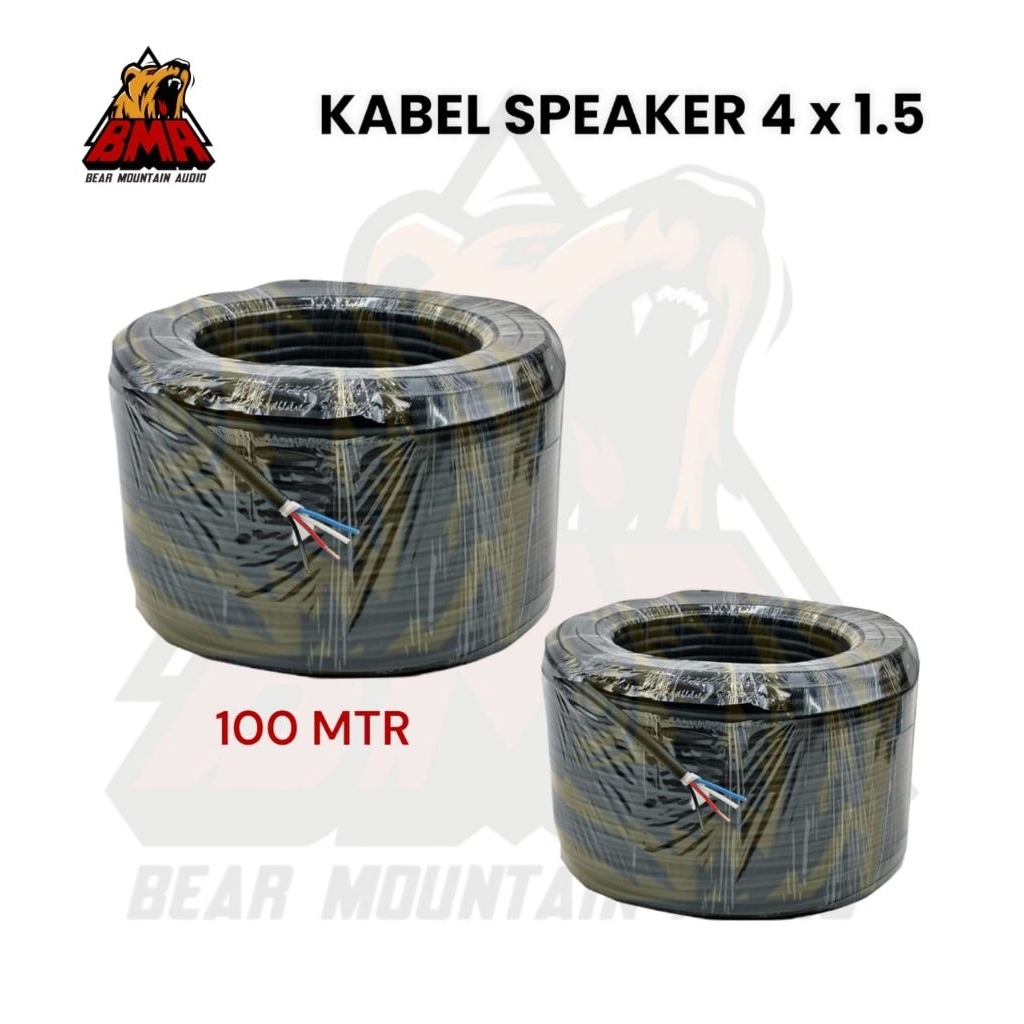 1ROL KABEL SPEAKER 4×1,5 BMA / 100M KABEL SPEAKER / KABEL SPEAKER