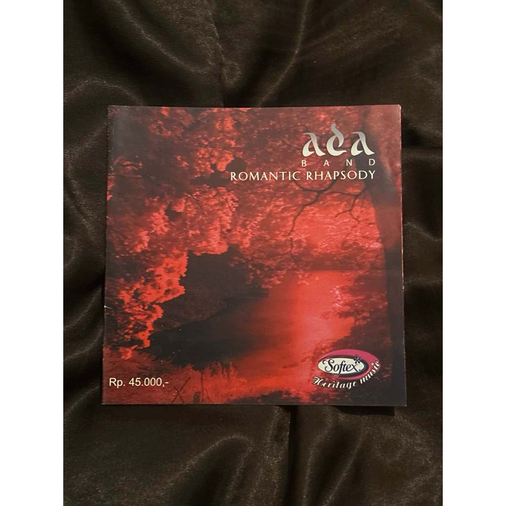 CD ALBUM ADA BAND ROMANTIC RHAPSODY SURGA CINTA ORIGINAL