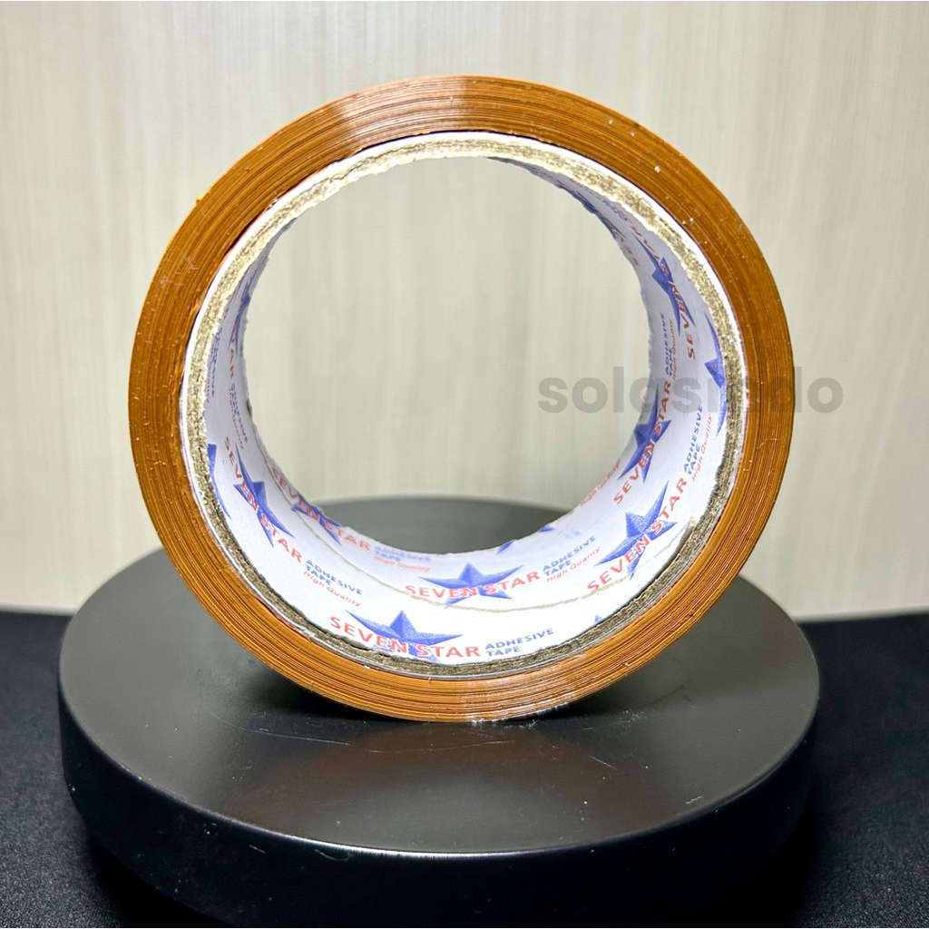 

Selotip Solasi Lakban Coklat 45 mm 2 inch 90 yard