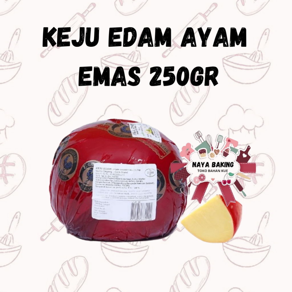 

KEJU EDAM AYAM EMAS/ KEJU EDAM/ KEJU ASIN REPACKAN 250GR