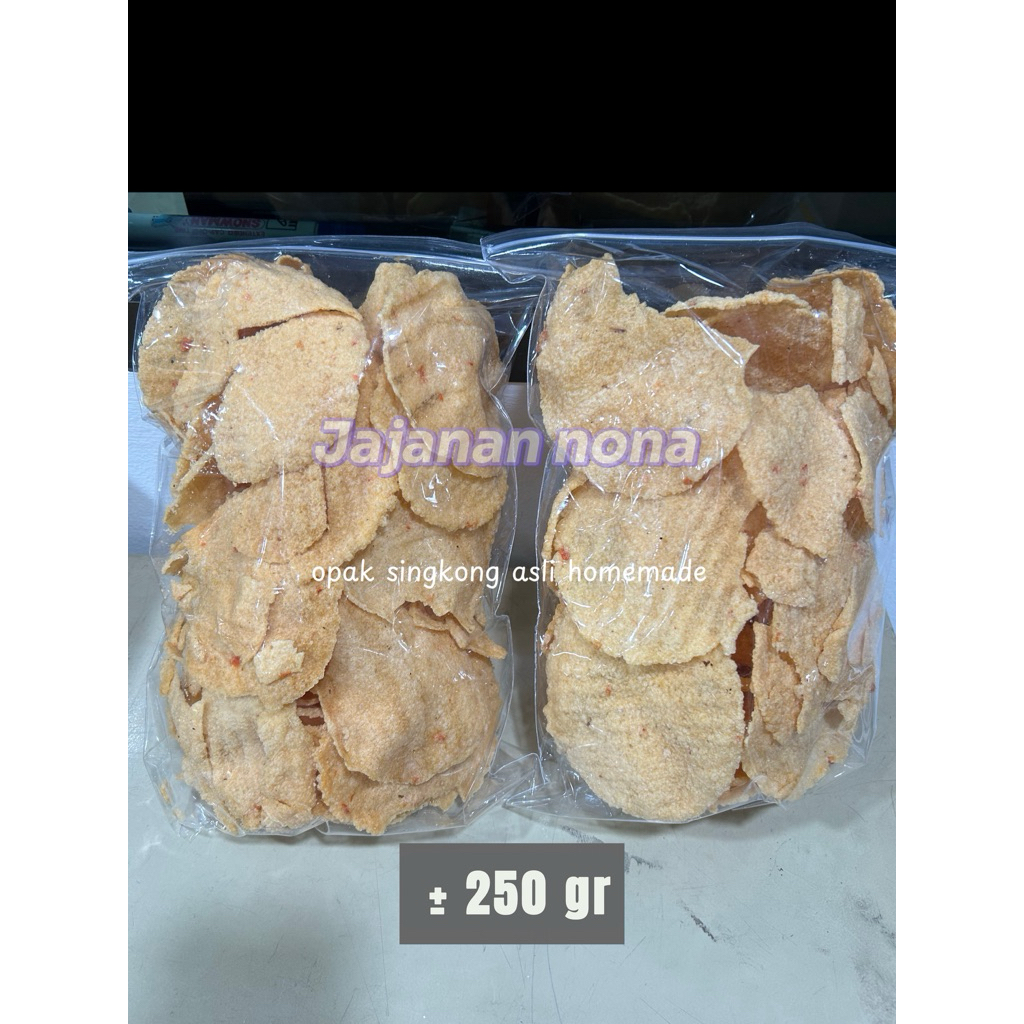 

opak singkong asli enak gurih fresh empuk