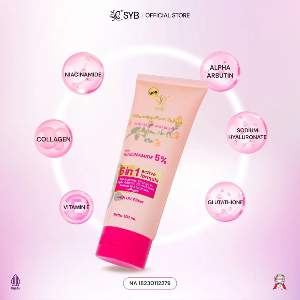SALE SYB WHITENING BODY SERUM WITH COLLAGEN
