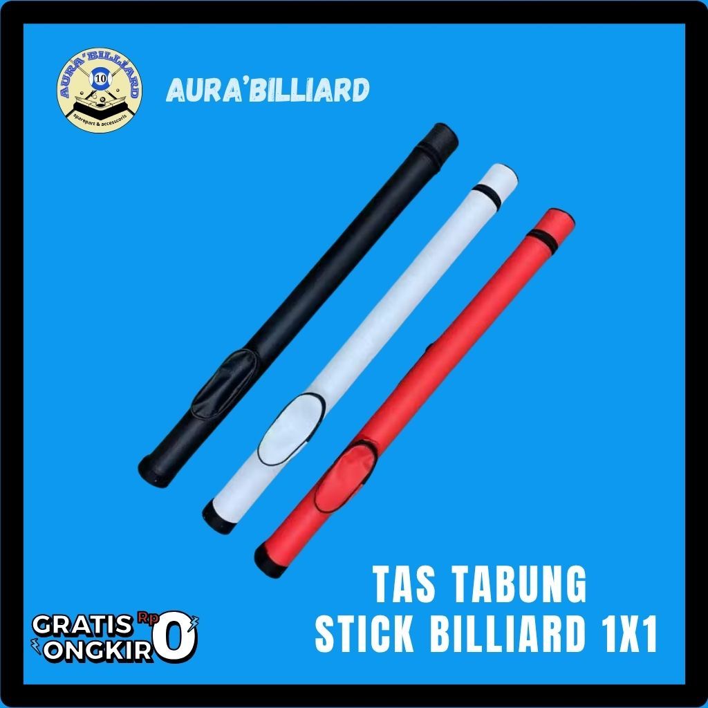 TAS TABUNG STICK BILLIARD 1X1/TAS 1X1 STIK BILLIAR/HARD CASE STICK BILLIARD