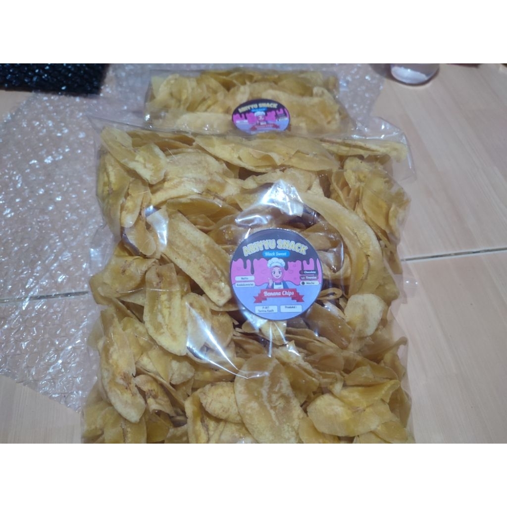 

Kripik pisang nangka gurih asin