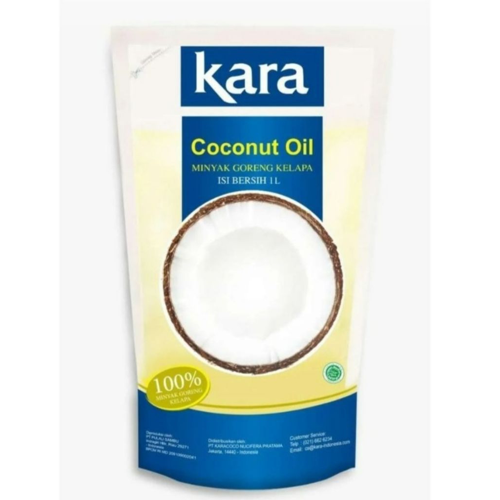 

Kara Coconut Oil Minyak Kelapa 1 Liter / 2 Liter