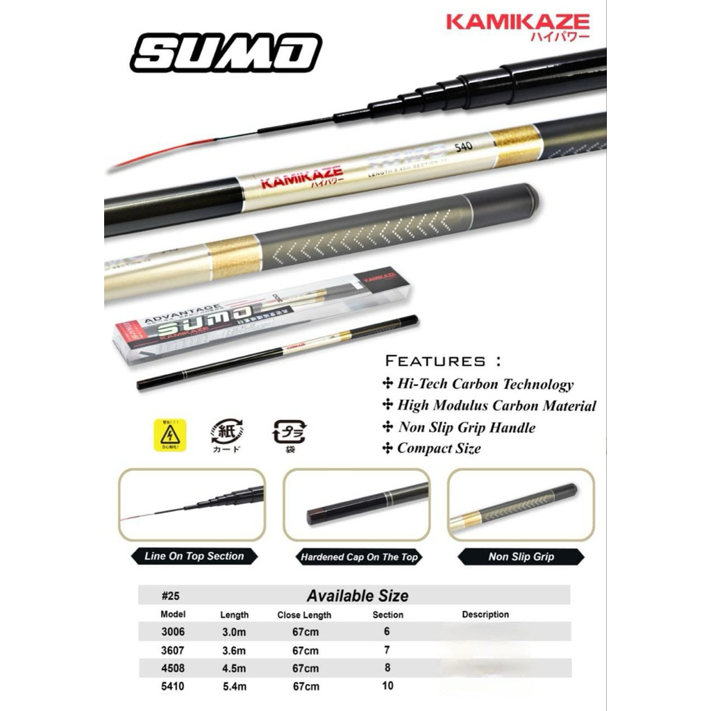 JORAN TEGEK KAMIKAZE SUMO 360-540 CM