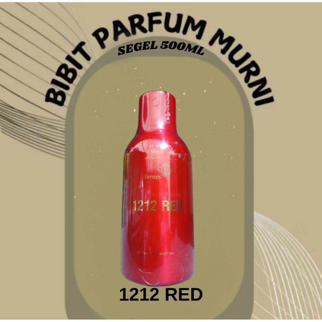 BIBIT PARFUM 1212 RED BY SENSES BY SENSES 500ML SEGEL