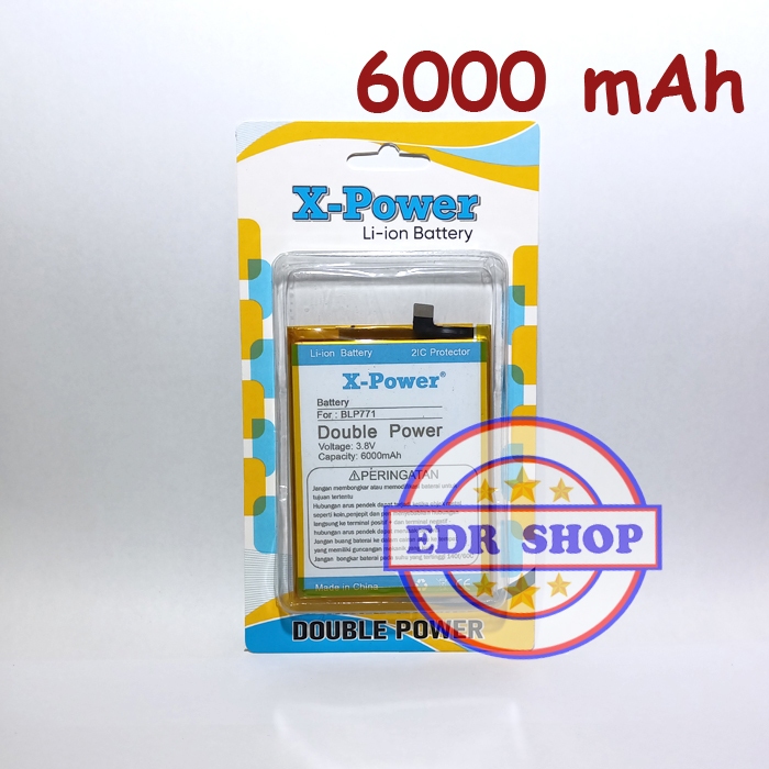 Batre Realme Narzo 10  BLP771 Batu Baterai Battery Tanam Double Power