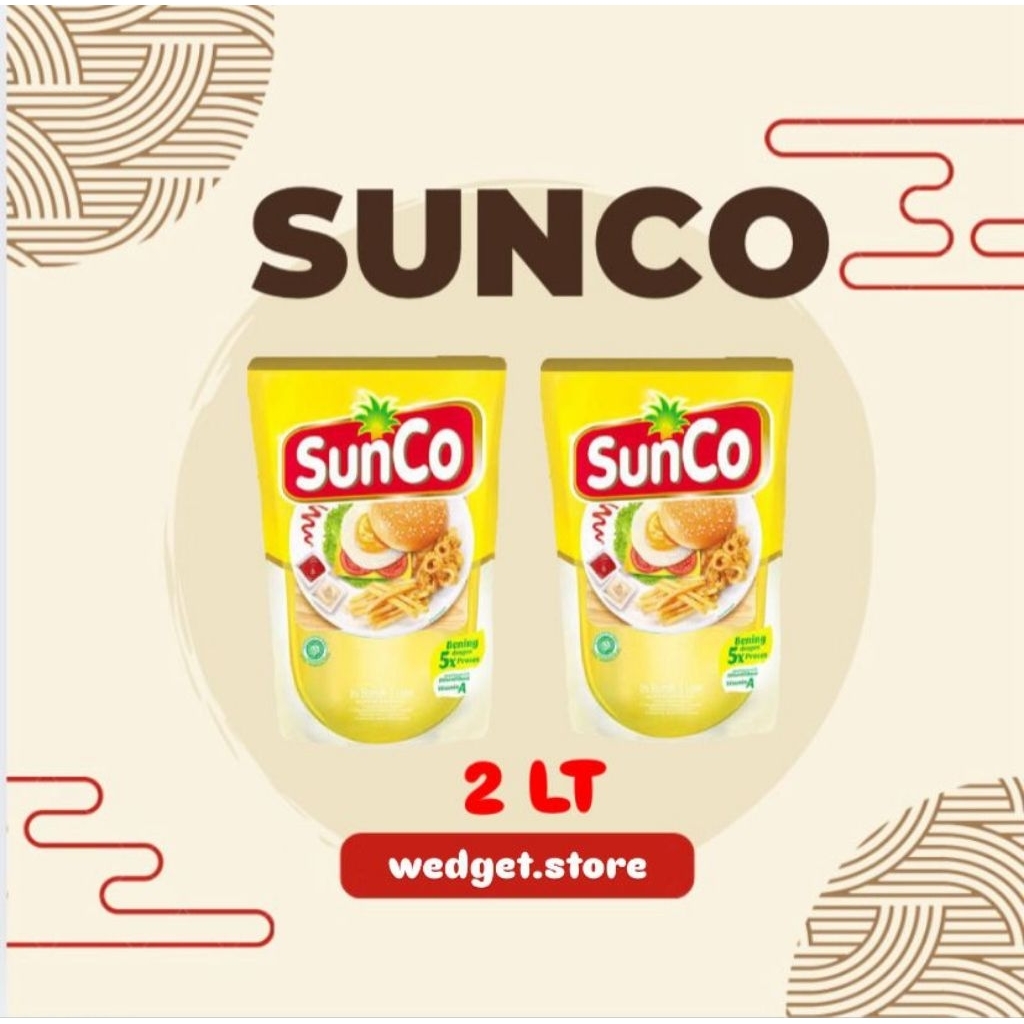 

minyak jernih sunco kemasan pouch
