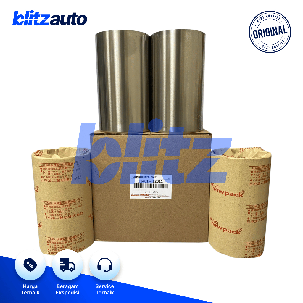 CYLINDER LINER - LINER BORING 5K KF50 COROLLA DX 11461-12011