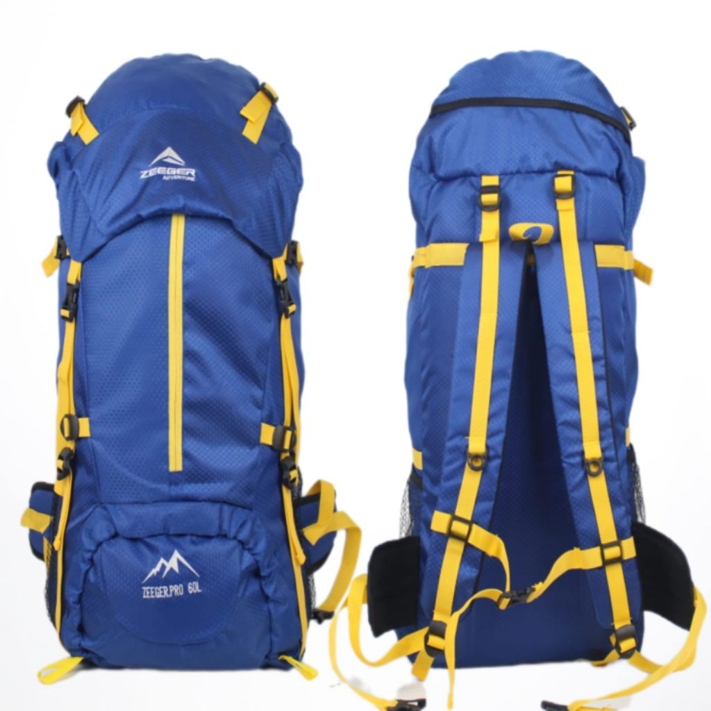 Tas Gunung Original 60 Liter / Tas Hiking Tas Carrier Progess