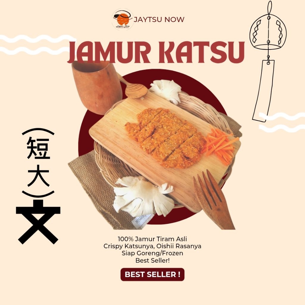 

Jamur Katsu Crispy Frozen – Jaytsu Now Paket Pending Dulu | Camilan Jepang Halal
