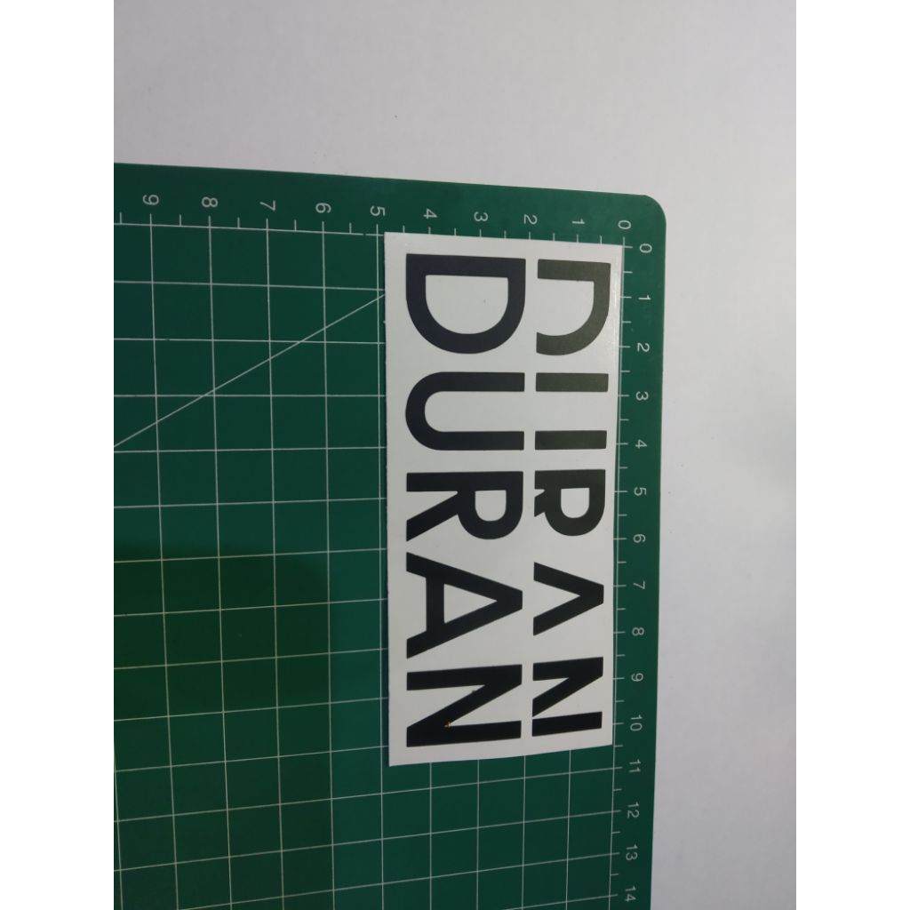 

stiker cutting Duran duran