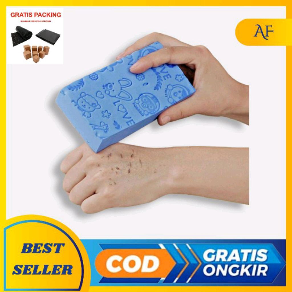 ✅spon daki spon gosok badan spon pembersih daki