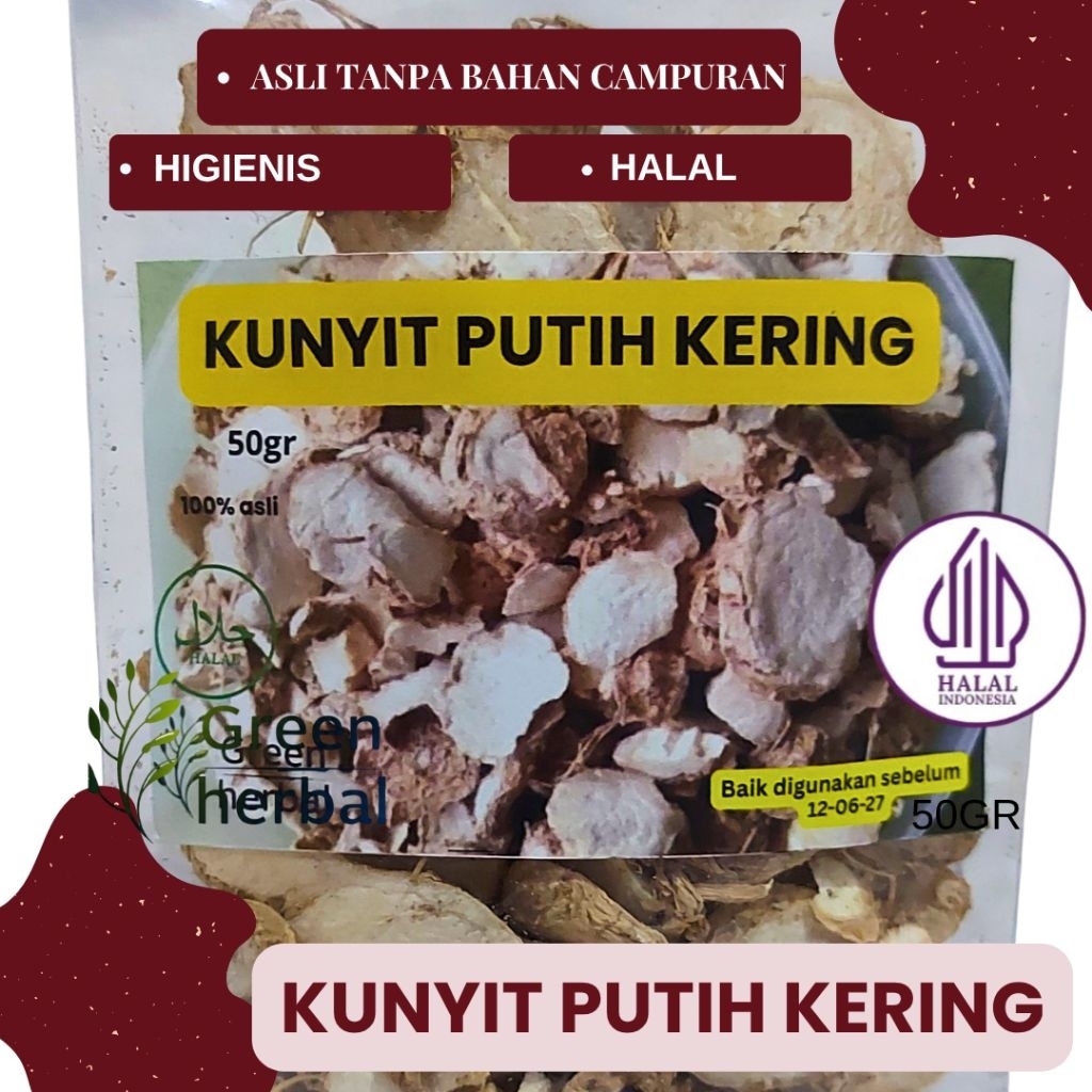 

Kunyit Putih kering. by Green Herbal